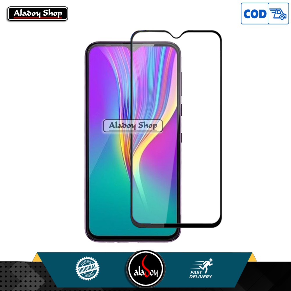 Tempered Glass Infinix Smart 4 Anti Gores Tempered Glass Full Layar