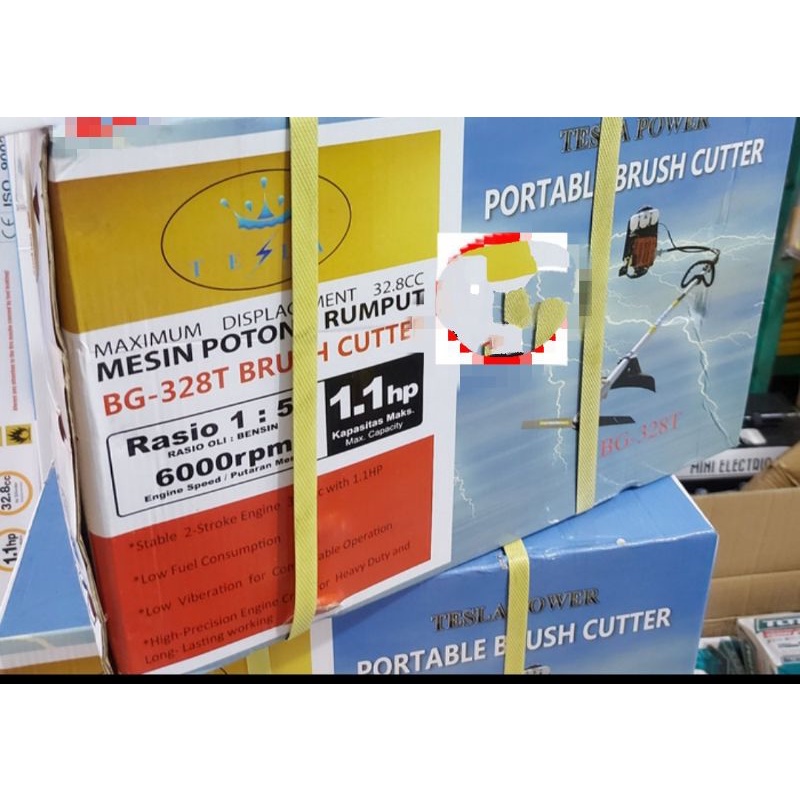 Mesin Potong Rumput Babat BG328 Tesla/Tiger