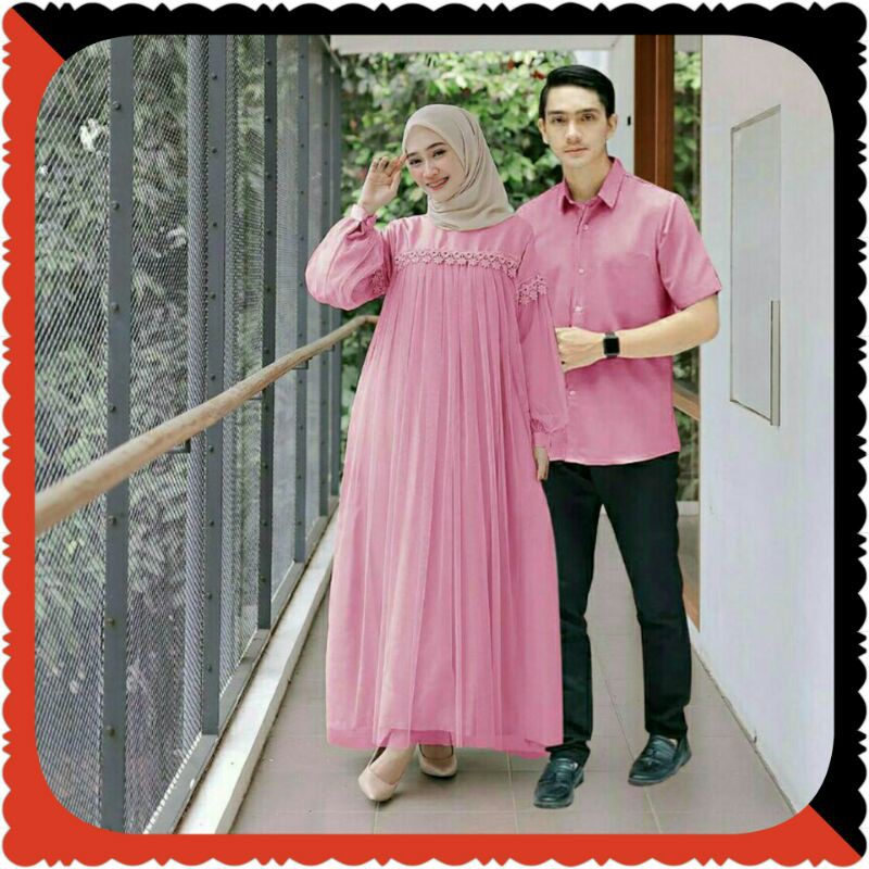 COUPLE NURAINI SETELAN GAMIS MUSLIM