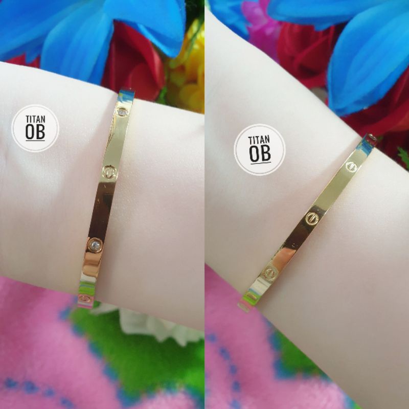 Gelang Titanium Gold Murah N05062102