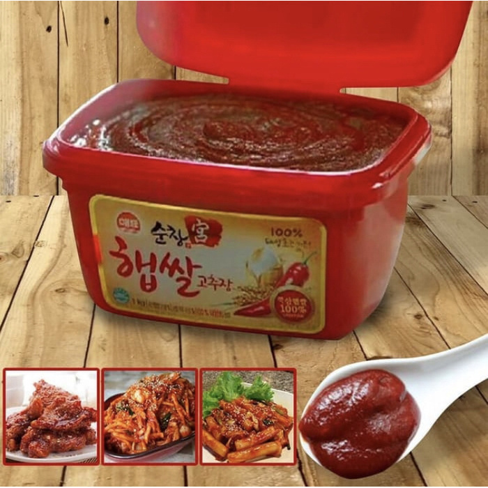 

Ready- Sajo Gochujang Hot Pepper Paste 500Gr - Pasta Cabe Sambal Korea