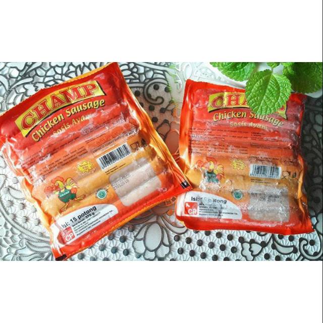 

Sosis Ayam Champ Chicken Sausage 15s 375Gram