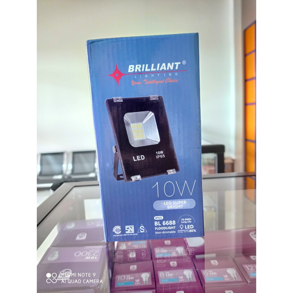 Lampu sorot / lampu tembak LED Outdoor light BRILLIANT/LAMPU SOROT TAMAN 10WATT