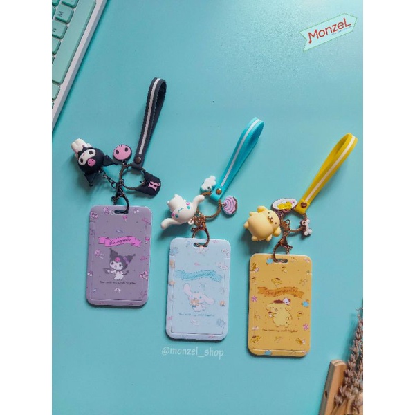 

Sanrio Cute Card Case Holder Kpop Photo Card (PC) Kuromi Cinnamoroll Pompompurin