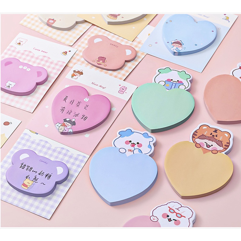 MEMO NOTES BENTUK LOVE BEAR