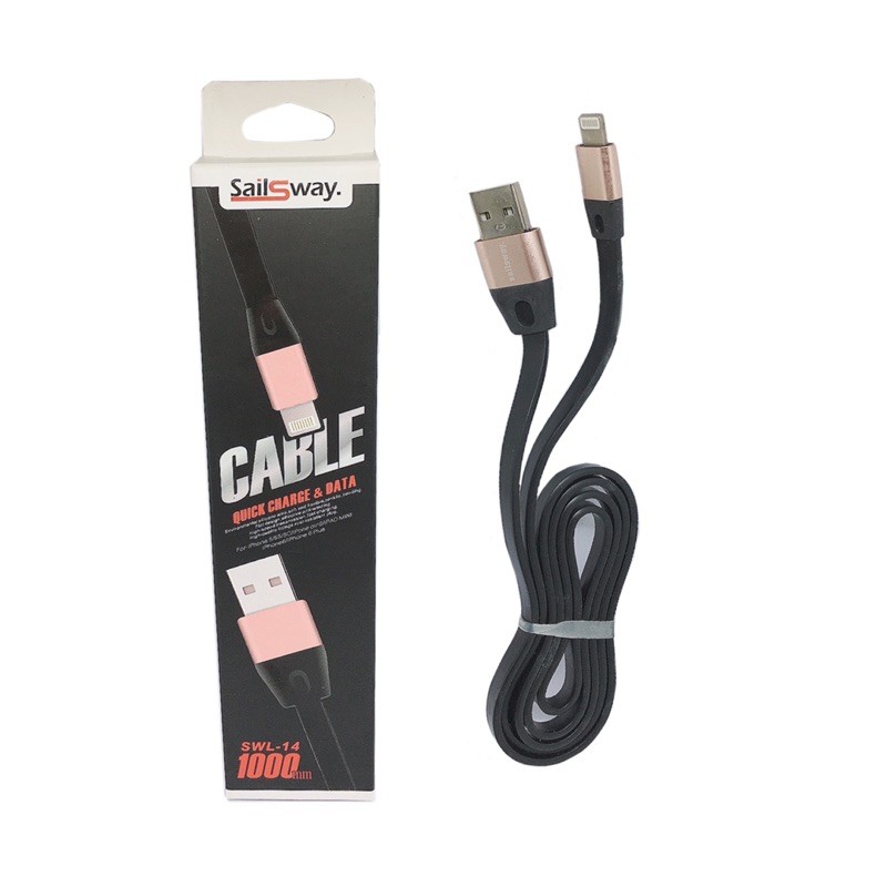 KABEL DATA CHARGER PREMIUM QUALITY SAILSWAY SWL-14 FOR IPHONE