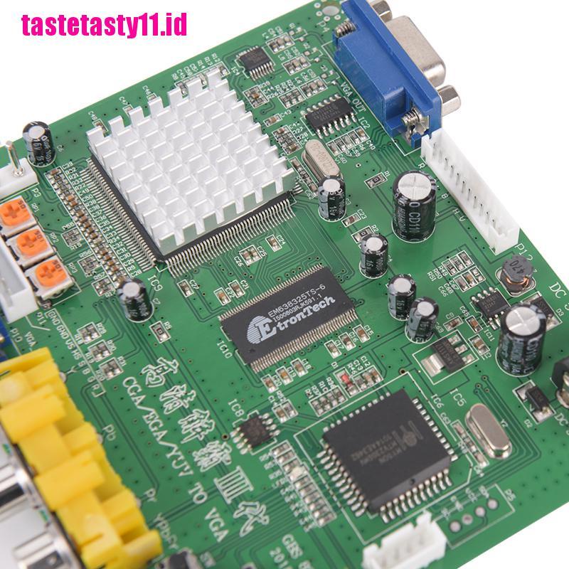 【TTID】Arcade Game RGB/CGA/EGA/YUV to VGA HD Video Converter Board HD9800/GBS820