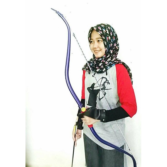 Busur Panah Horsebow pemula paket 3 arrow