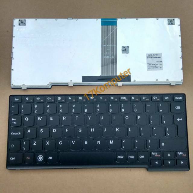 Keyboard Lenovo S206 S110 S200 HITAM