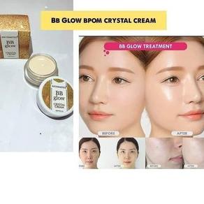 [IPE] RAHASIA KULIT CANTIK DALAM SEKEJAP  Cream Krim Perawatan wajah BB GLOW CRYSTAL pemutih wajah g