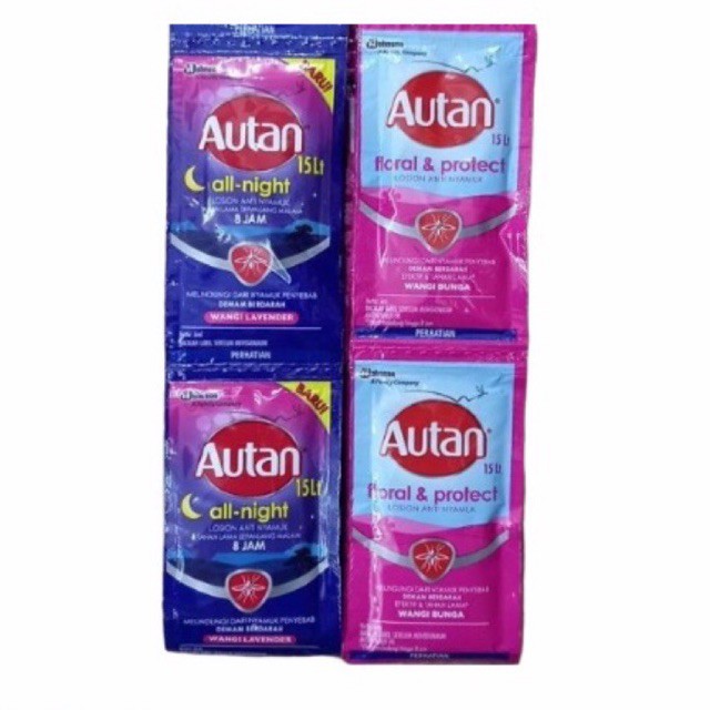 Jhonson Autan Floral &amp; Protect // all-Night Sachet 6ml