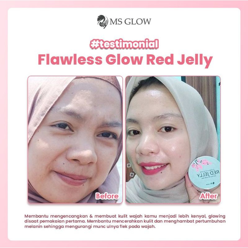 MS GLOW Flawless Glow Red Jelly 15gr