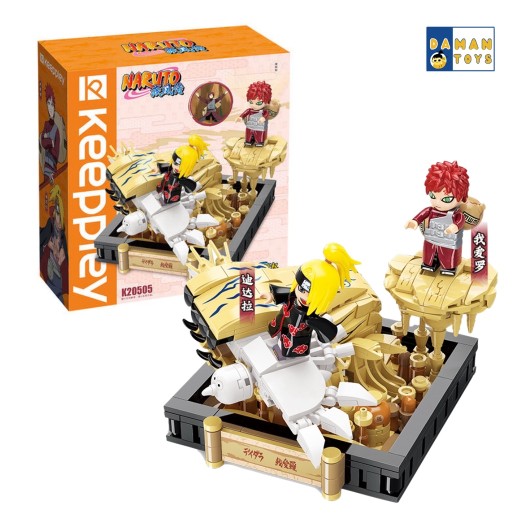 Keeppley Naruto Shippuden Habitat Brick Set Ichiraku Ramen Series - Wedding Naruto Hinata