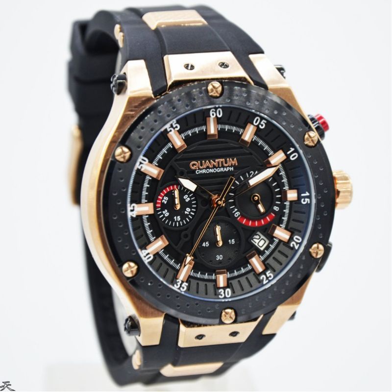 Jam Tangan Pria Quantum HNG693.851 Rubber Karet Original Murah