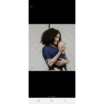 Stretchy wrap mikhadou preloved