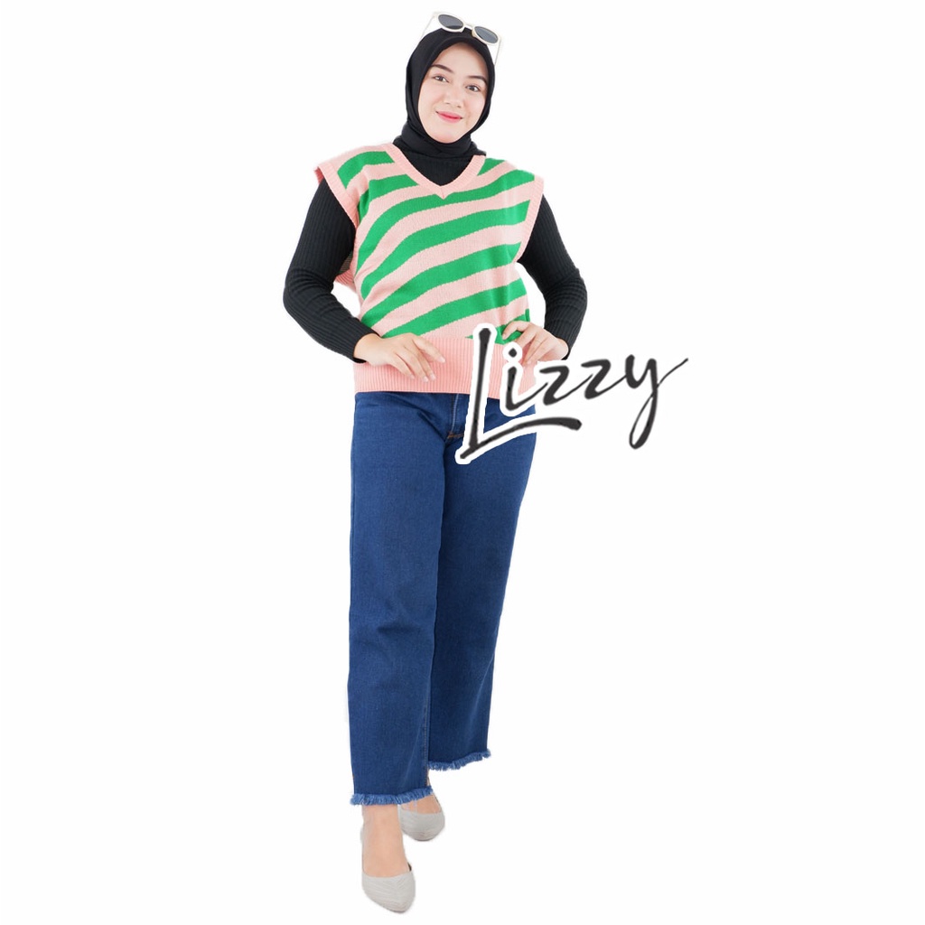 Lizzy - VEST STRIPE CANDY PREMIUM