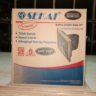 Kipas Penyedot Udara Ruangan Hexos Blower Plafon Sekai 8" | Shopee