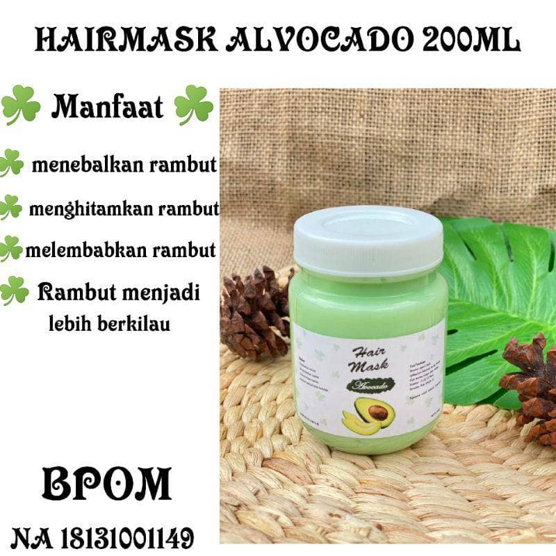 Hairmask Masker Rambut BPOM 200ml