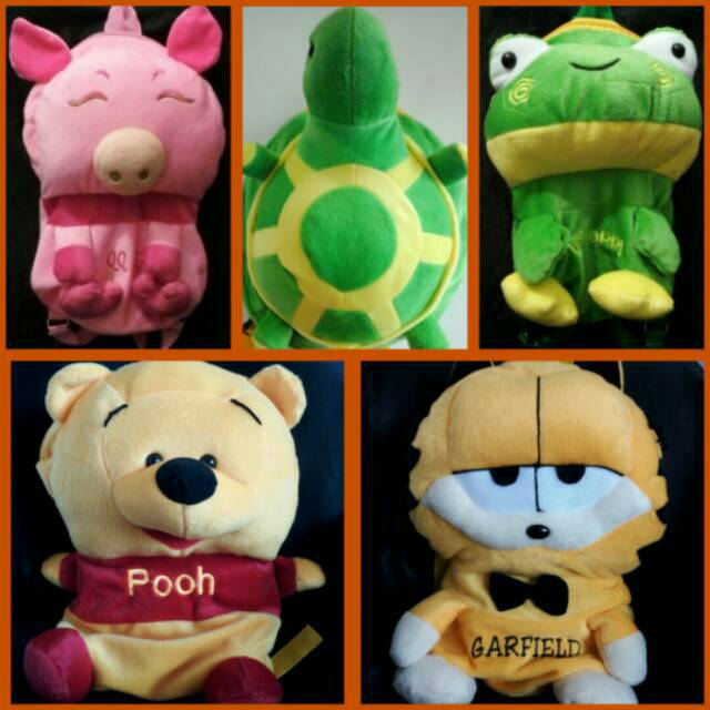 Tas Balita Boneka Karakter Kartun & SNI