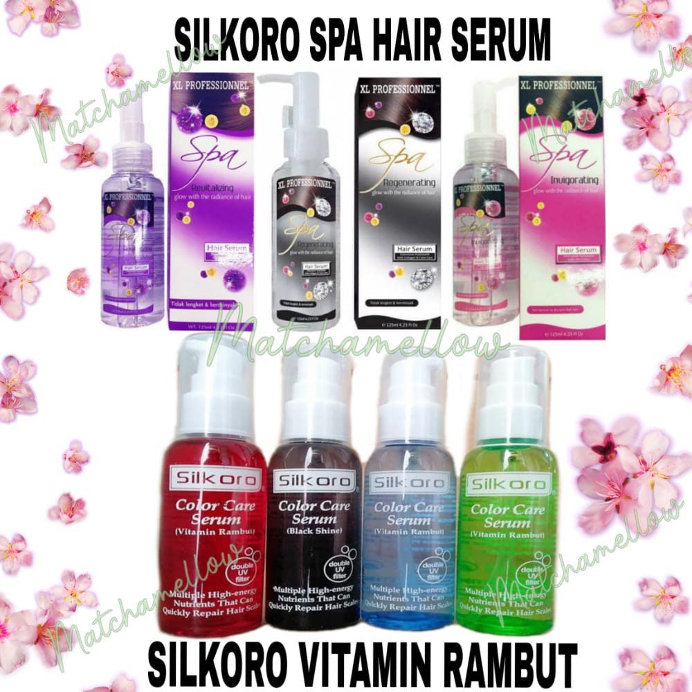 ❄️MATCHA❄️SILKORO PROFESSIONAL SPA HAIR SERUM - SILKORO SERUM RAMBUT