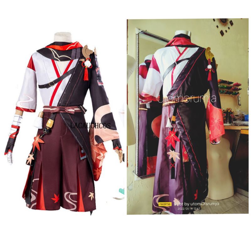 utomorumja kazuha genshin impact kostum cosplay