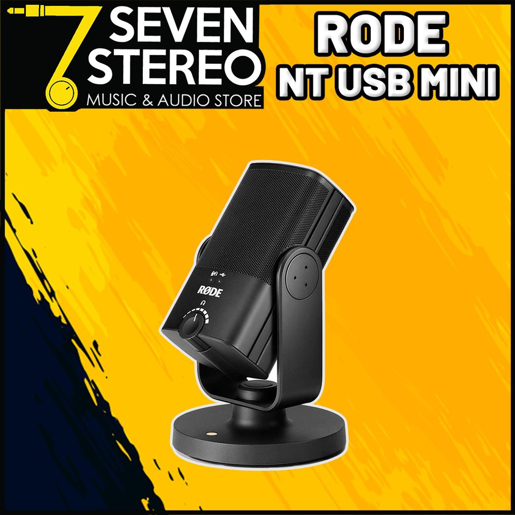 Rode NT-USB Mini STUDIO-QUALITY USB Microphone Recording Streaming