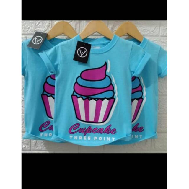 kaos distro anak three point