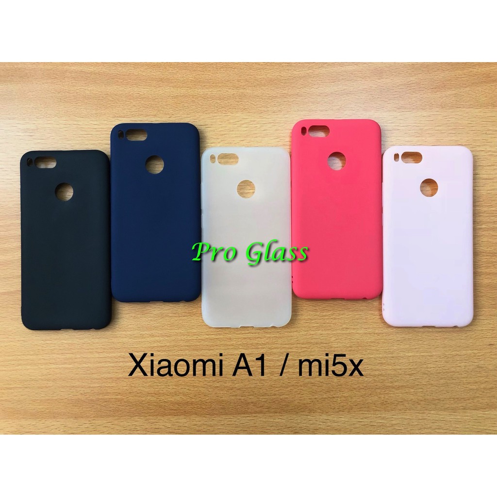 C107 Xiaomi A1 / Redmi 5+ 5 Plus Ultrathin Silicone Case / Matte Silicon Case