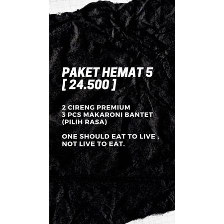 

PAKET HEMAT 4 DNA FOOD