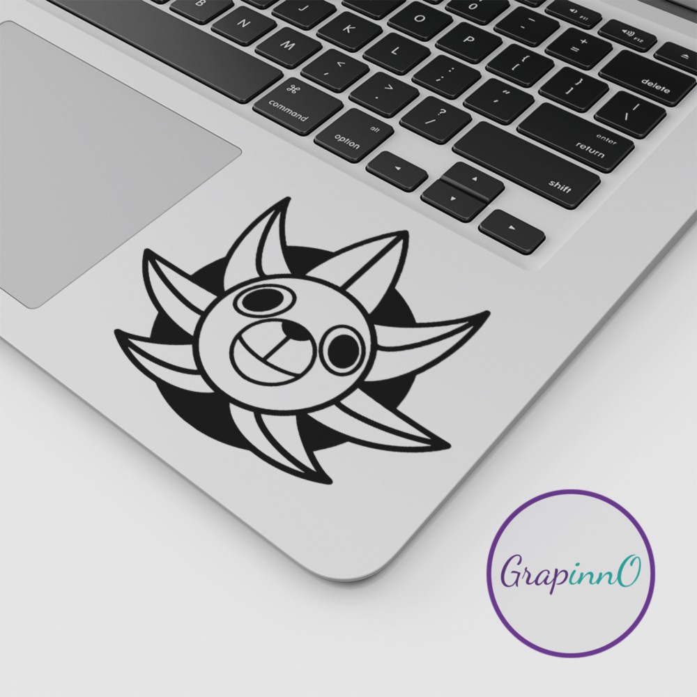 Decal Sticker Thousand Sunny One Piece Anime Stiker Laptop