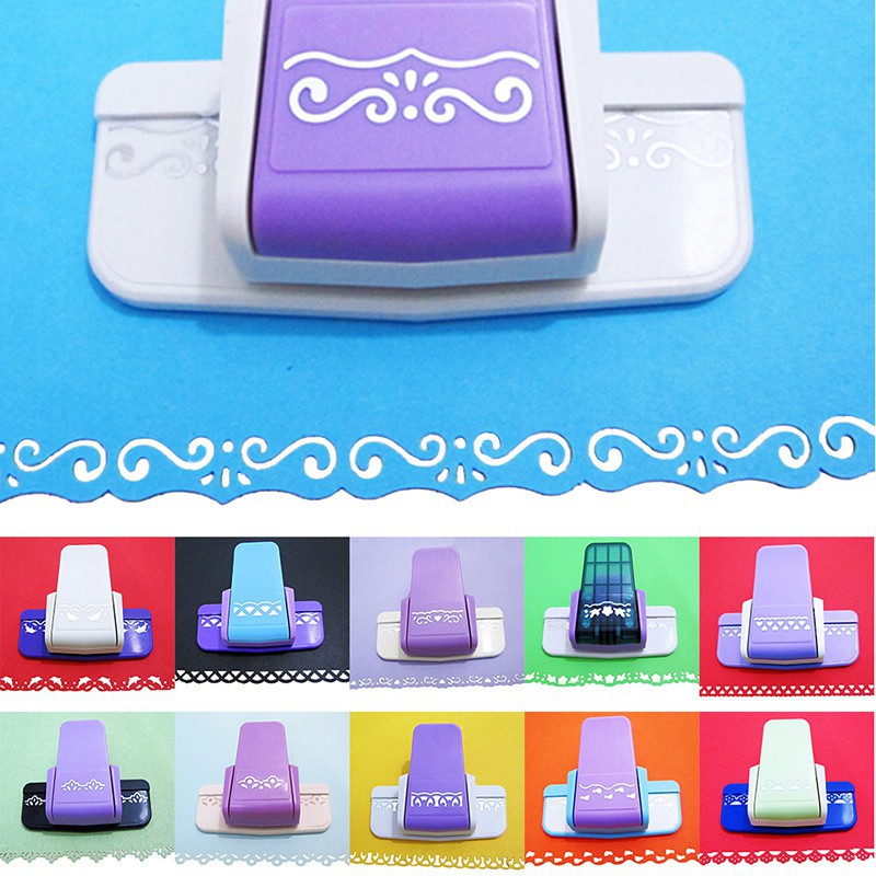 

Murah [Bayar di Tempat]Stationery: Alat Embossing Punch Tepi DIY untuk Scrapbook/Papercraft
