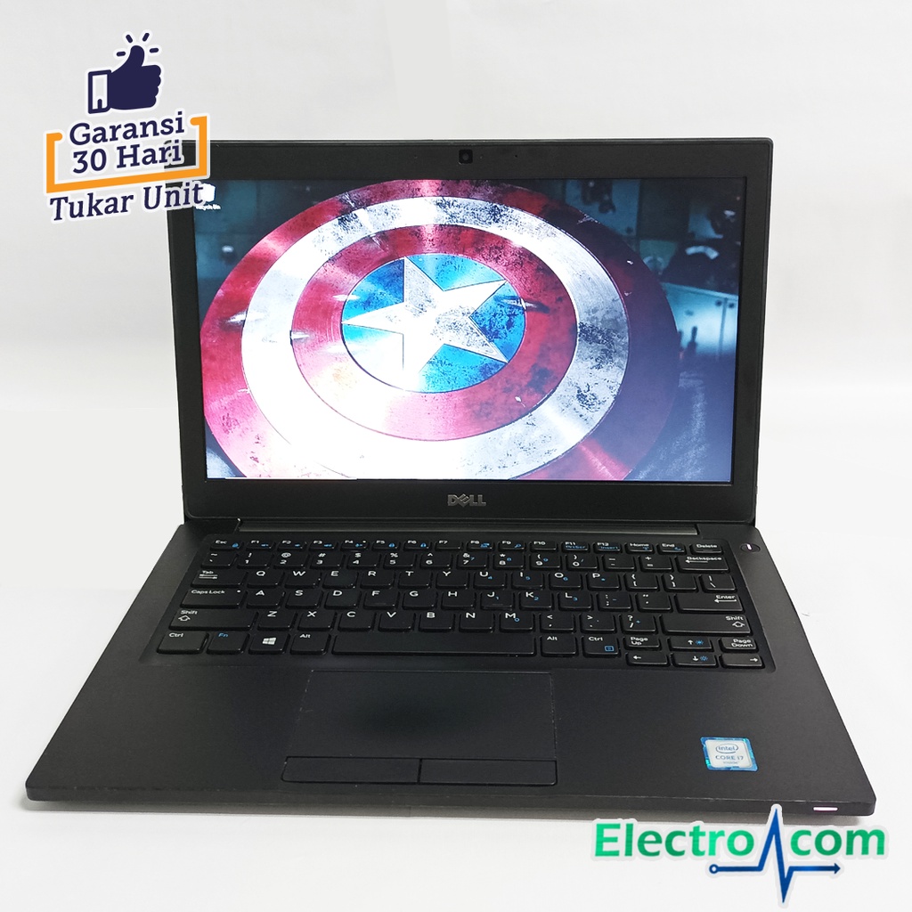 Laptop Dell latitude E7280 Core i5 RAM 8GB SSD 256GB 12,5 inch Slim Bergaransi mulus