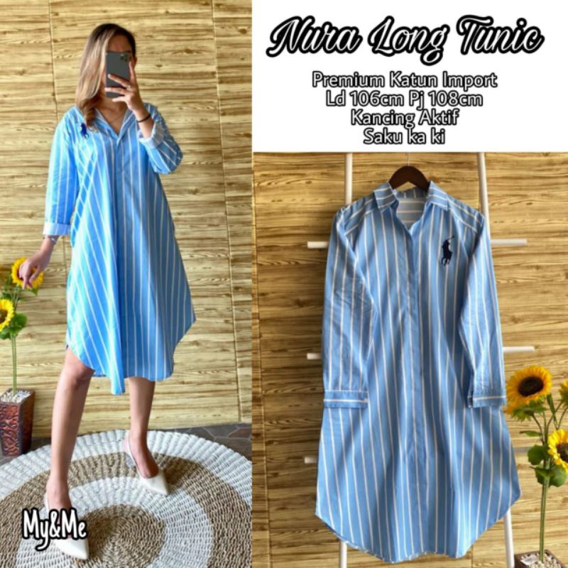 nura long tunik
