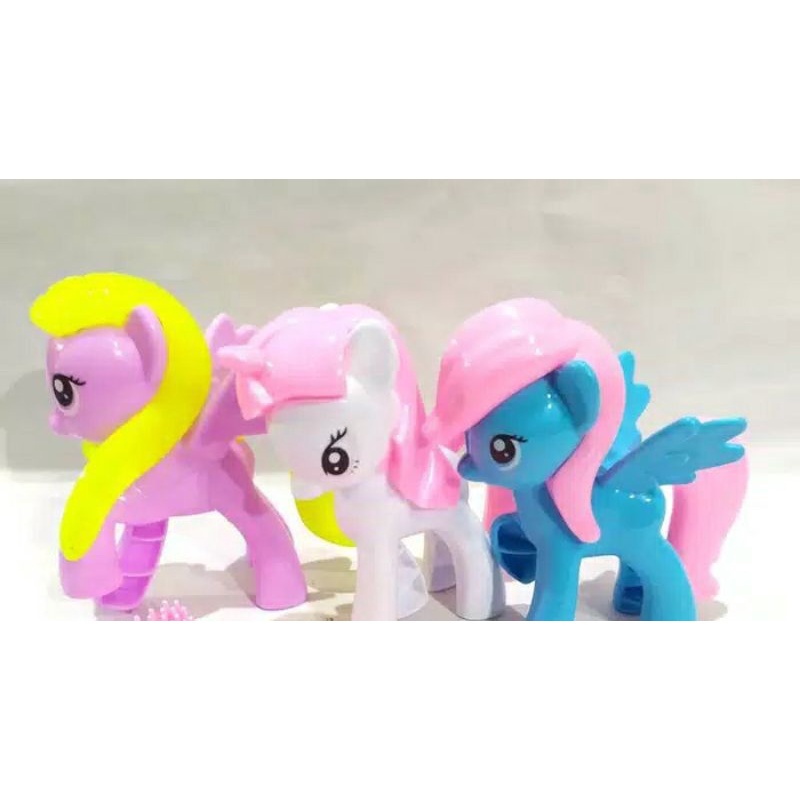 MAINAN ANAK CEWEK COWOK PEREMPUAN KUDA PONI LITTLE PONI