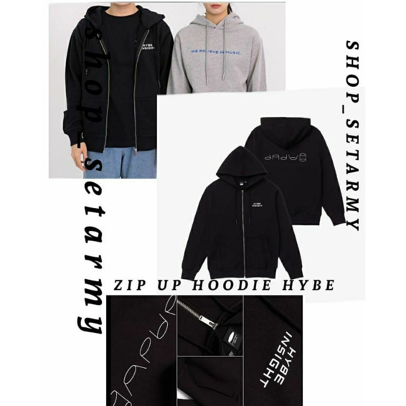 

HYBE LABEL jacket & hoodie (gratisphotocard)