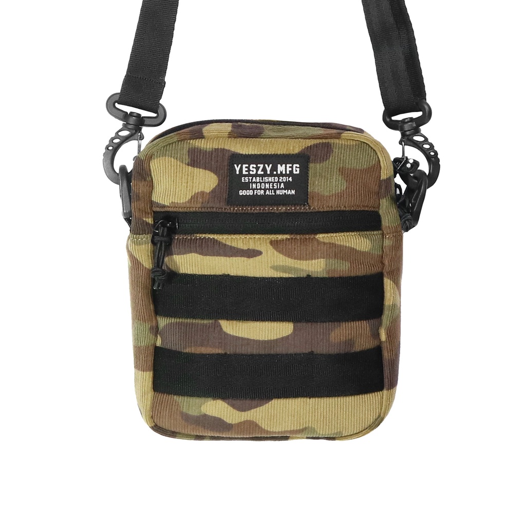 YESZY.MFG Shoulder Bag General Corduroy Desert Camo