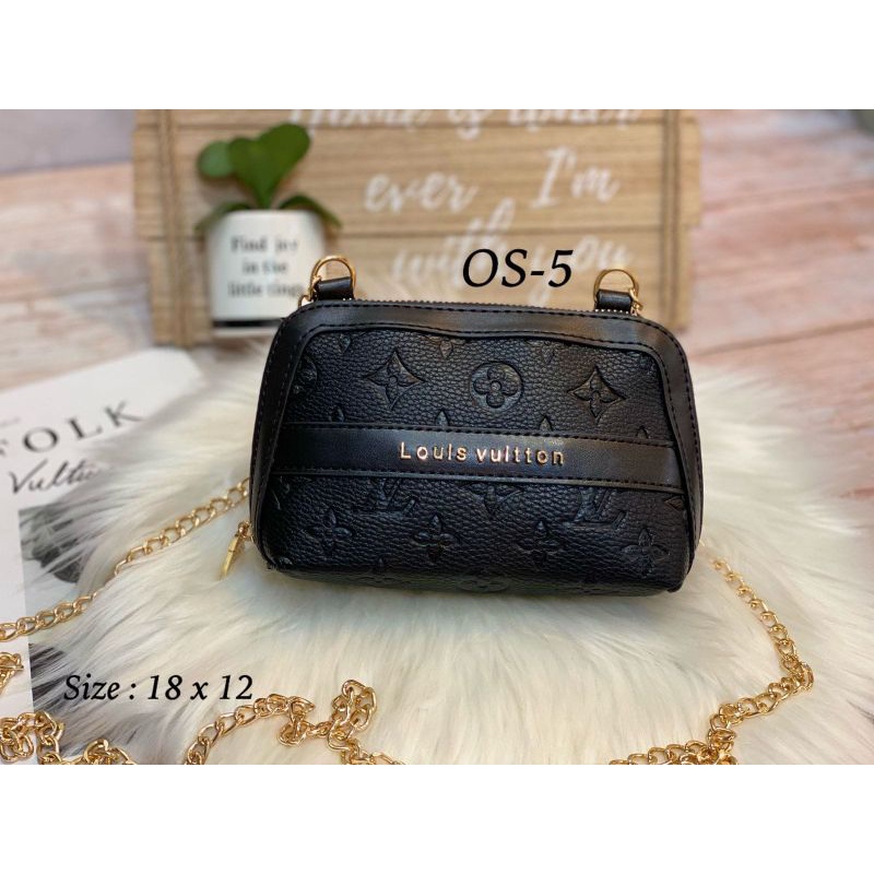 Tas Selempang Oval Mini OS Wanita Impor