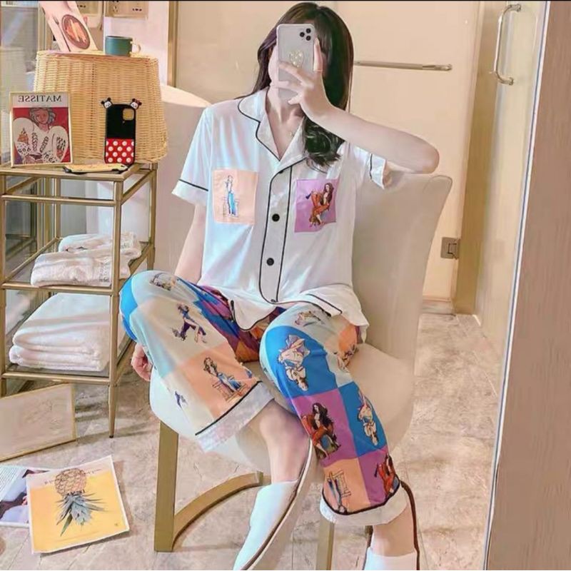 Piyama Cp import murah/fashion wanita import/baju tidur import murah C06-B1