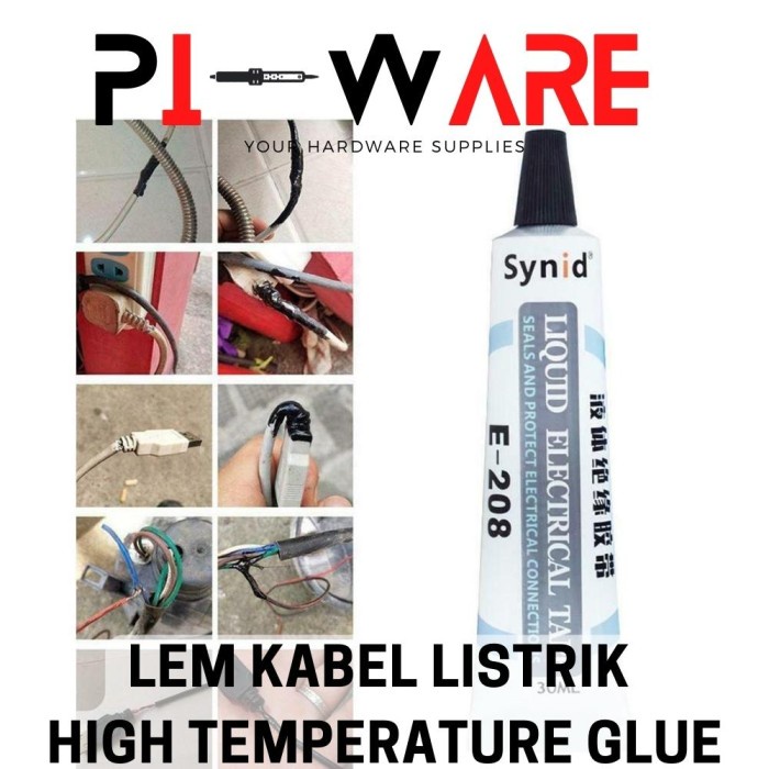 Lem Kabel Listrik Insulating High Temperature Sealing Glue Isi 30 ML