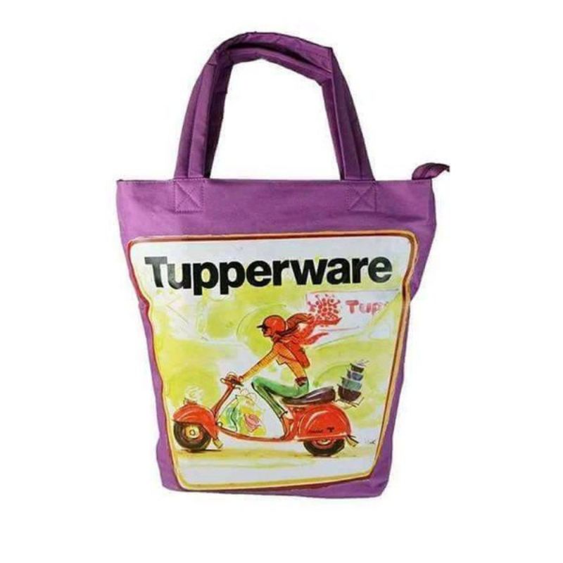 Tas Kitbag Ungu Tas Travel Kit bag Tas Piknik Tas Belanja Ori tupperware