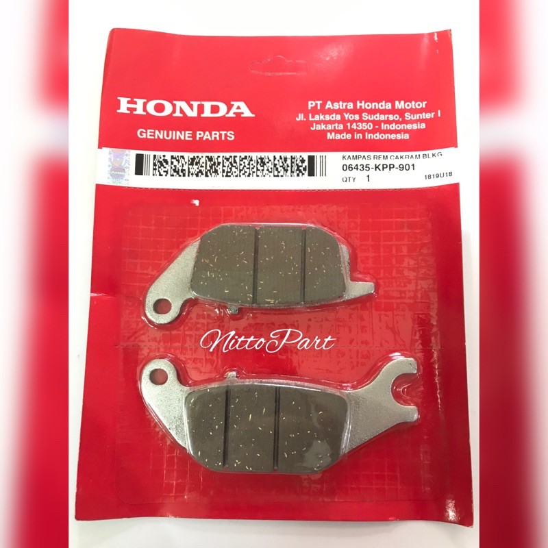 100% ORIGINAL  Kampas Cakram Belakang Supra X125 AHM