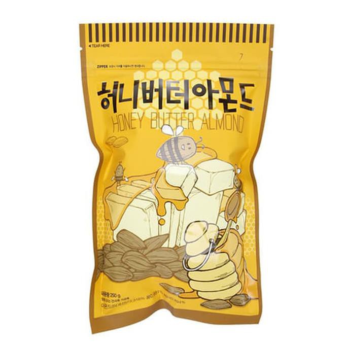 

Honey Butter Almond 250Gram Kacang Almond Madu Korea Resmi Bpom Mentarieka_Shop