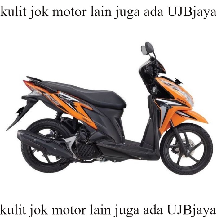 Sarung Jok Motor Vario 125 Fi/Techno Original / BAHAN ORI POLOS Kulit Jok Motor Vario 125 Fi/Techno 