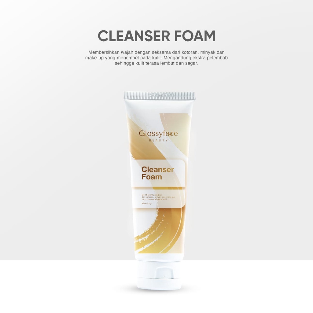 Cleanser Foam Glossy Face Beauty