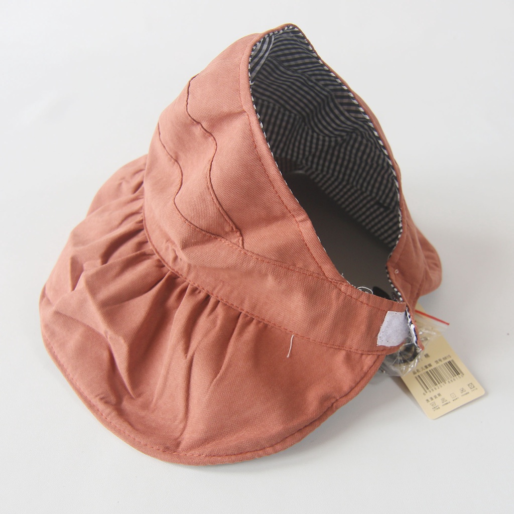 TOPI ANAK VISOR LIPAT ANTI MATAHARI UV PANTAI BUCKET KEREN LUCU PANTAI SUMMER ANAK KECIL - HTD-7