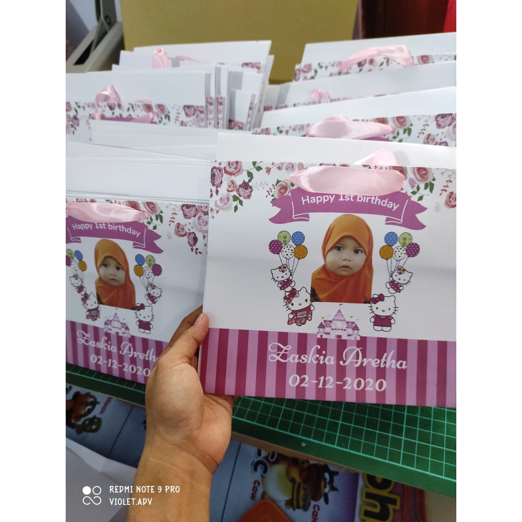 

paperbag customkotak/box nasi tasyakuran,aqiqah