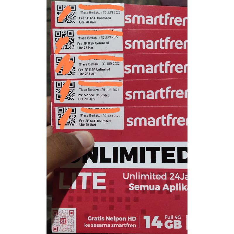 Kartu Perdana Smartfren Unlimited lite