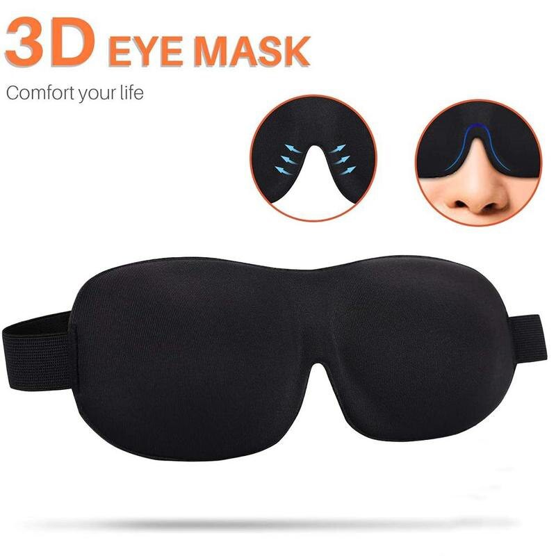 Penutup Mata Tidur Lelap Anti Insomia / Masker Tidur / Eye Mask Kode