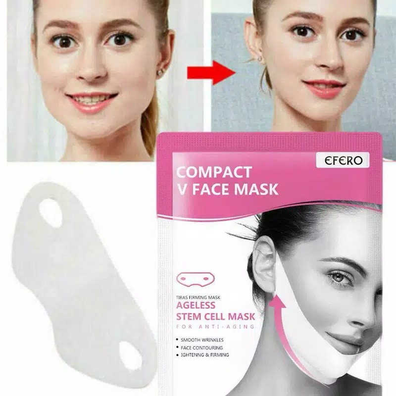 Efero V Face Mask Masker Tirus Anti Aging Gel Face Mask