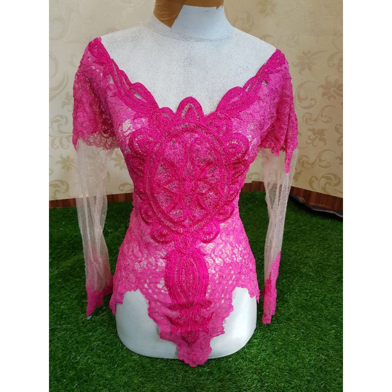 kebaya atasan pink fanta